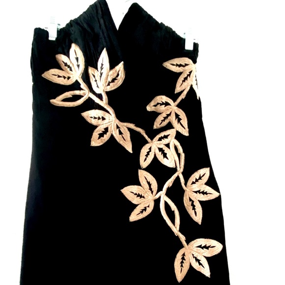 Limited Edition Free People Night Out Strapless Embroidered Mini Dress - Picture 3 of 15